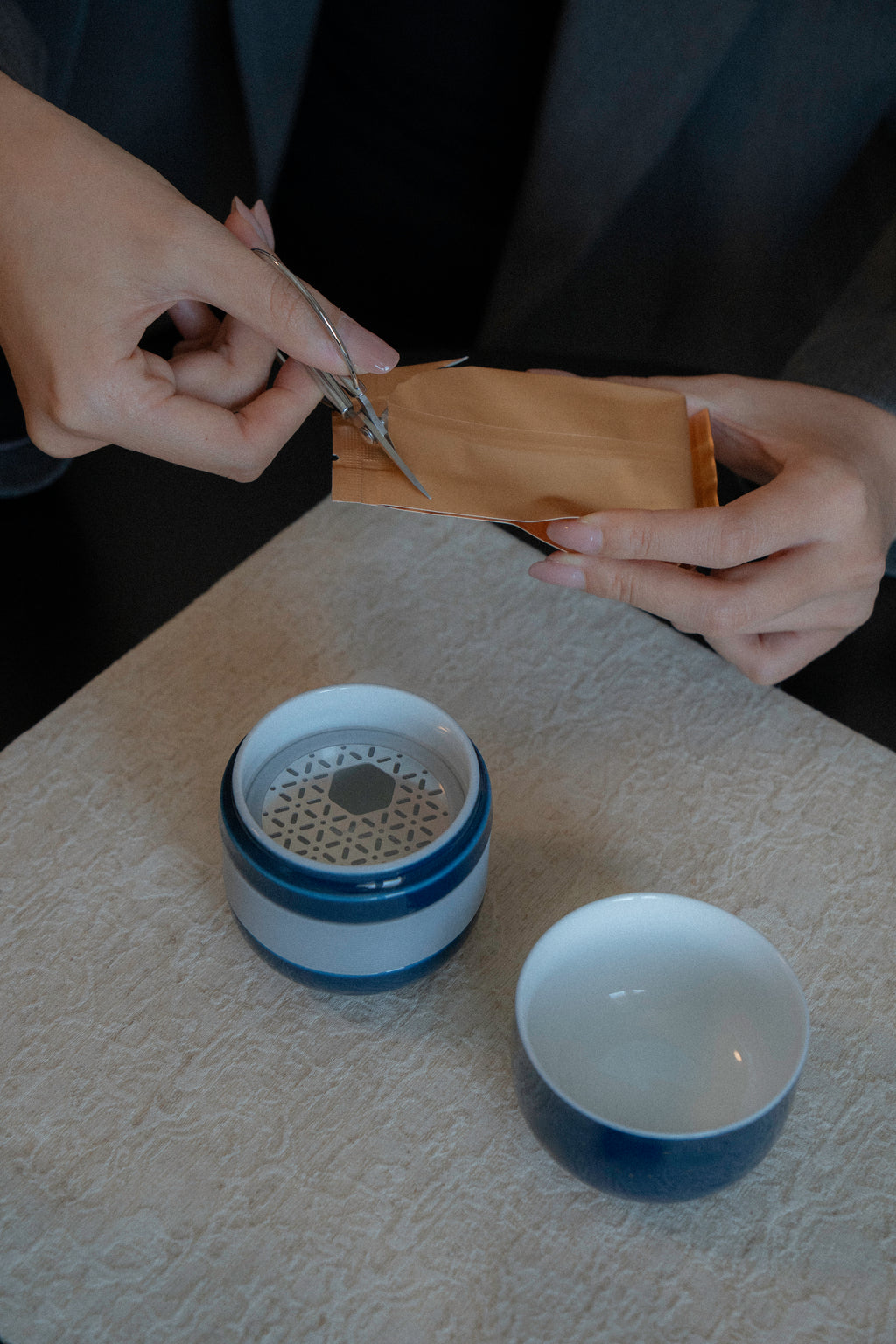 Ceramic Travel Tea Cup